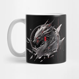 Mecha Tier Tiger Wolf Fuchs Pferd Cyborg Mug